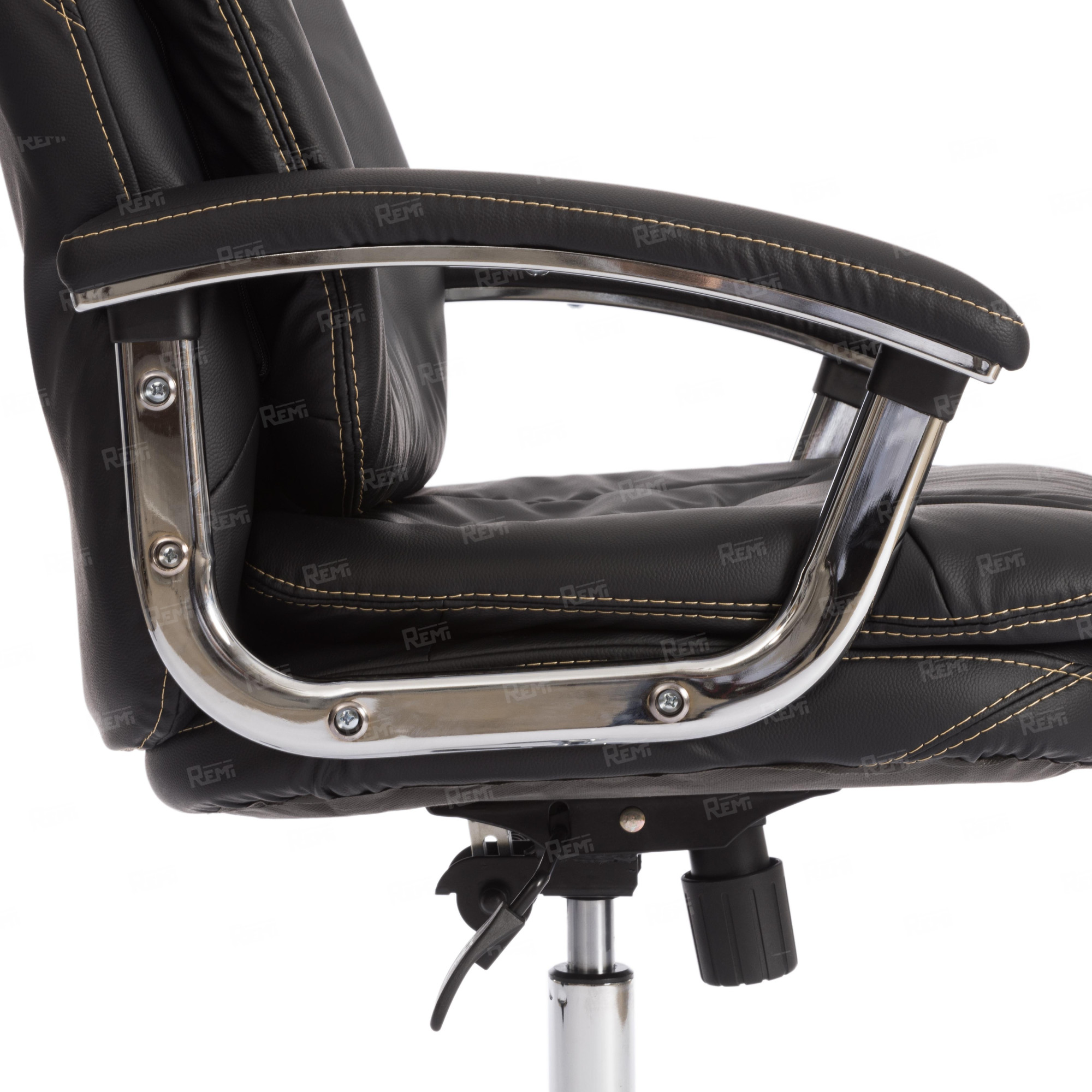 Кресло SOFTY LUX  Черный/Черный, Экокожа (арт. 12902)