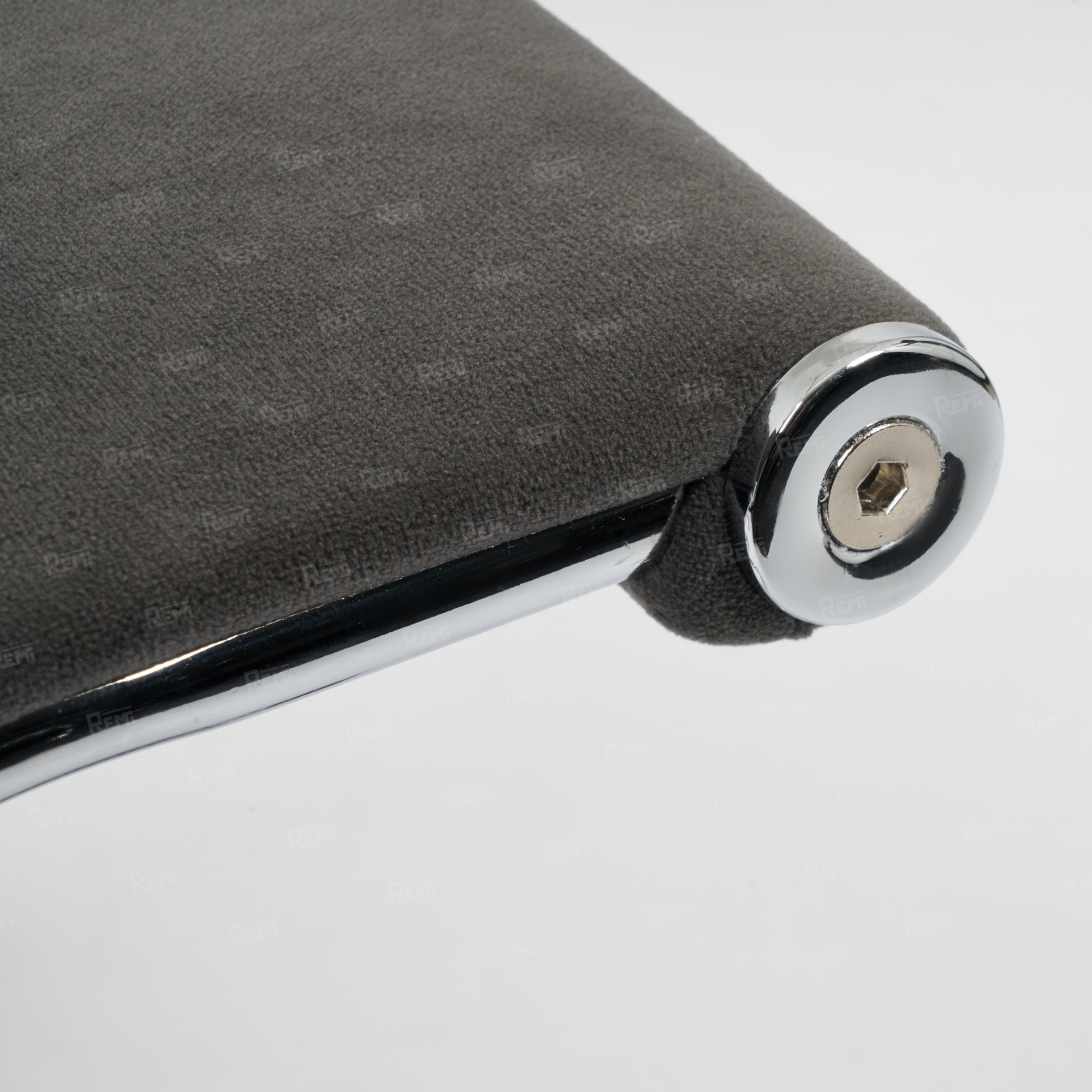 Кресло URBAN-LOW Серый/Серый, Флок (арт. 14445)