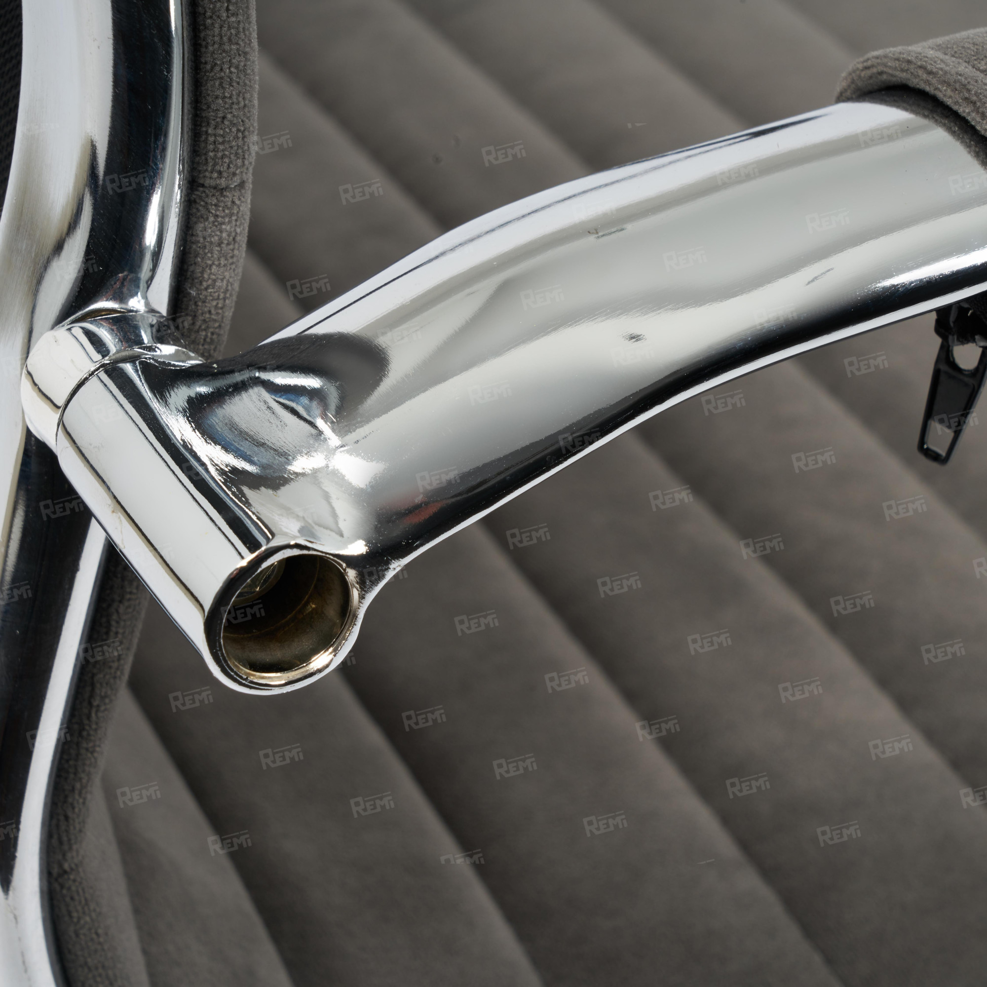 Кресло URBAN-LOW Серый/Серый, Флок (арт. 14445)