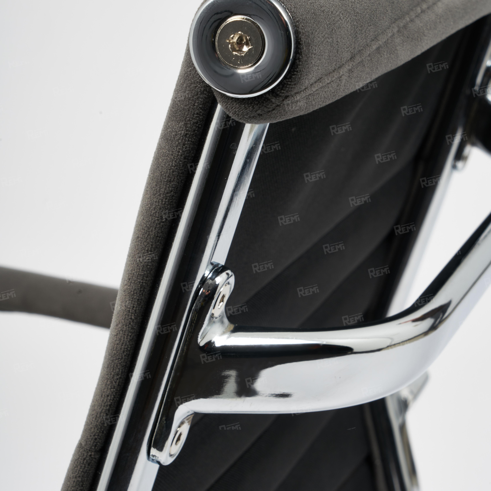 Кресло URBAN-LOW Серый/Серый, Флок (арт. 14445)