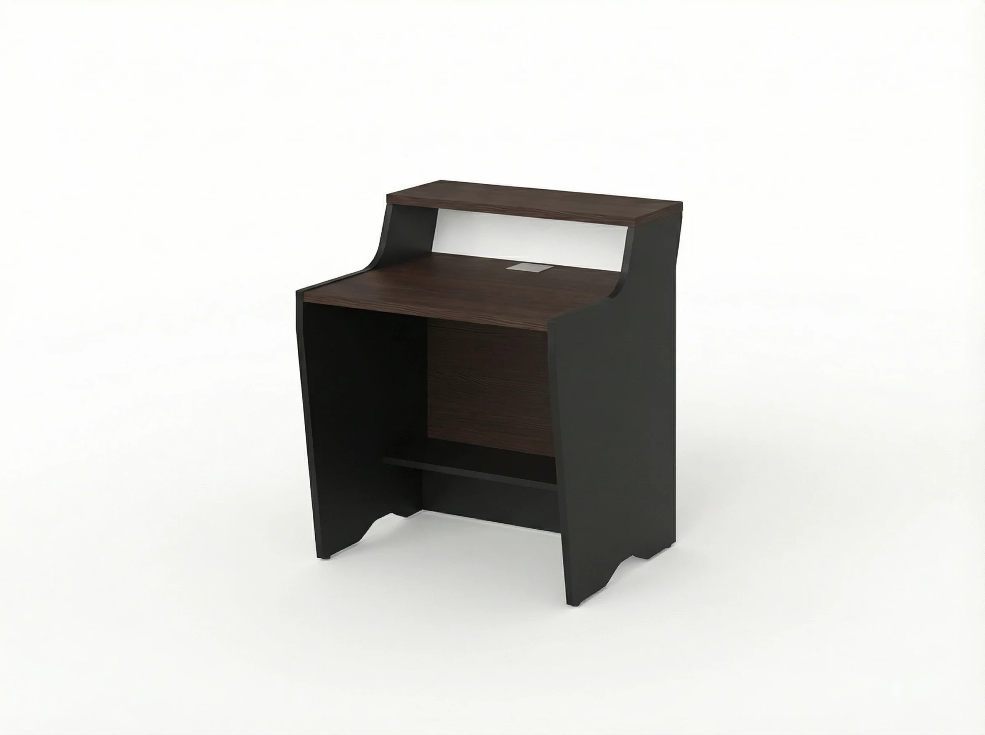 BRL RB082-80х80 Модуль прямой, низкий 800х748х960 Венге/Черный