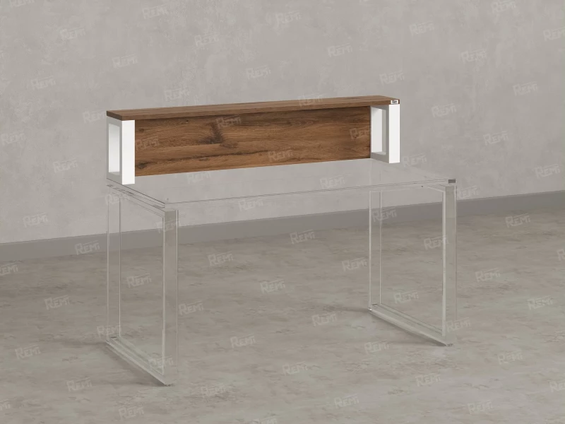 Надстройка для стола 1200x200x300 RM208-120x40 Юстус/Белый