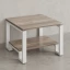 Журнальный стол с полкой 800x700x550 RM181-8x7 Дуб Маувелла/Белый