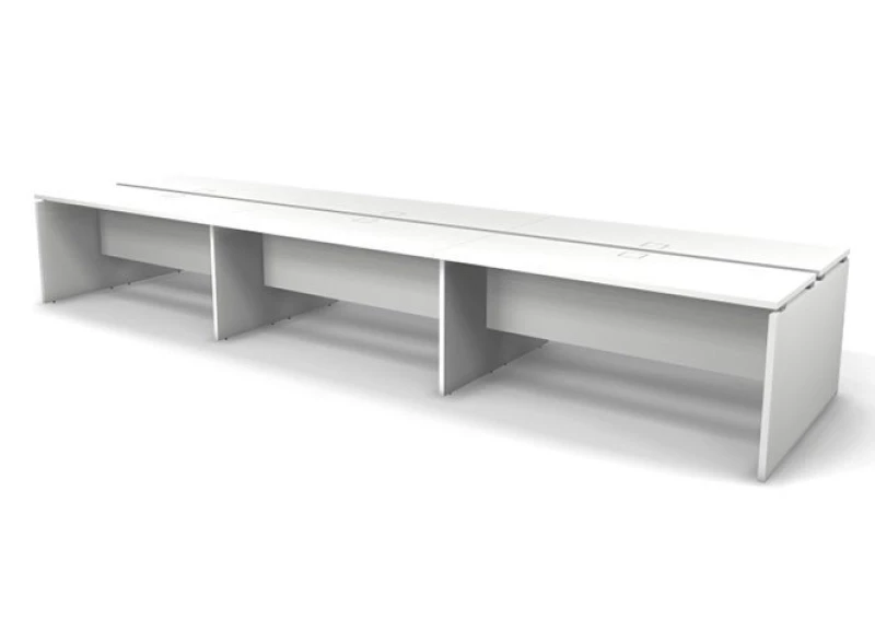 Двухсторонняя станция RE015 474x123x75 см Белый/Белый, Серия Еврова | Europe