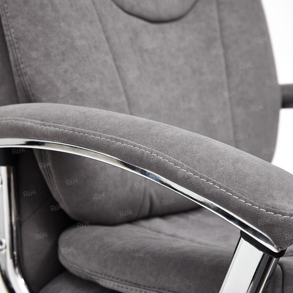 Кресло SOFTY LUX  Серый/Серый, Флок (арт. 13591)