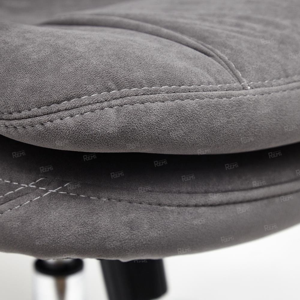 Кресло SOFTY LUX  Серый/Серый, Флок (арт. 13591)