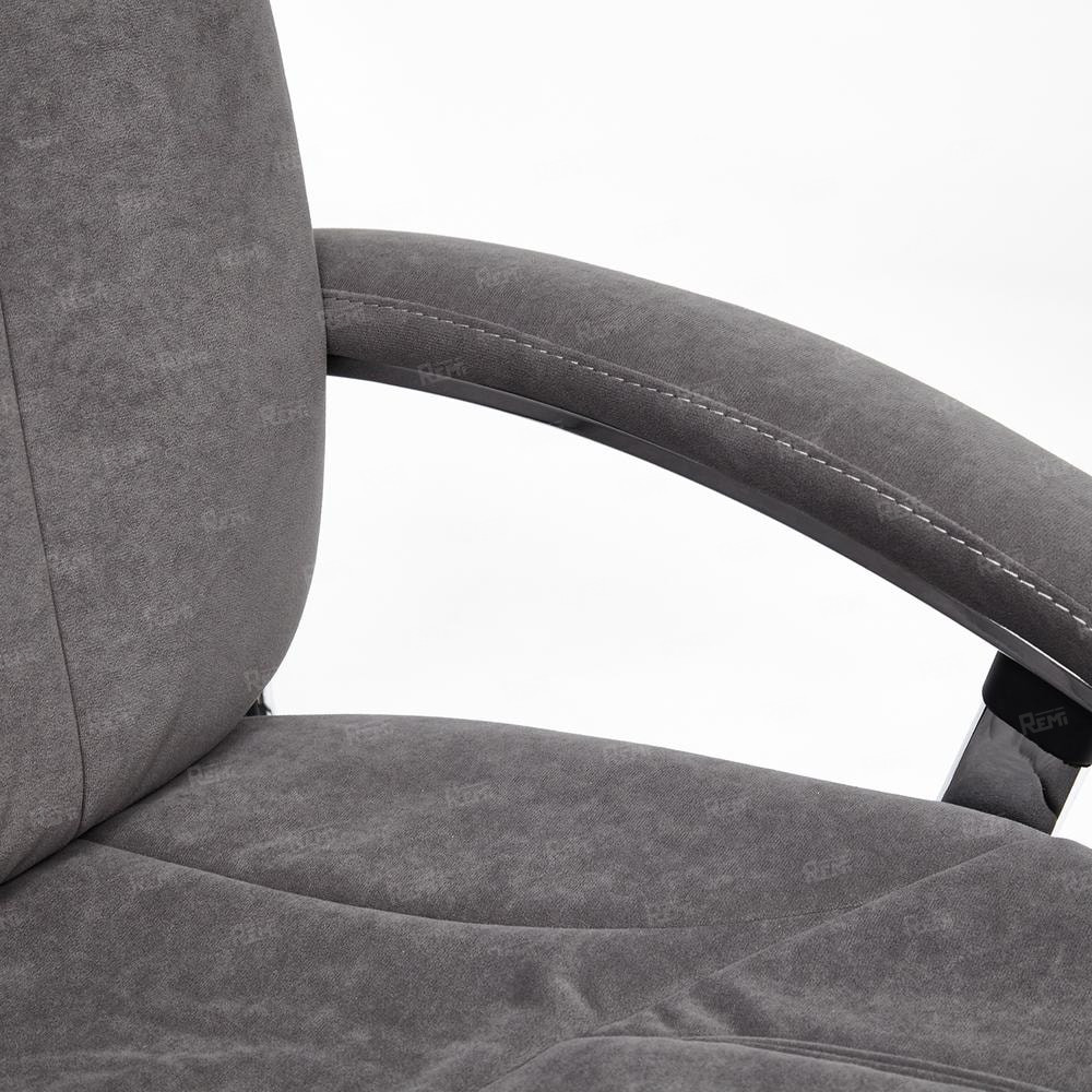 Кресло SOFTY LUX  Серый/Серый, Флок (арт. 13591)