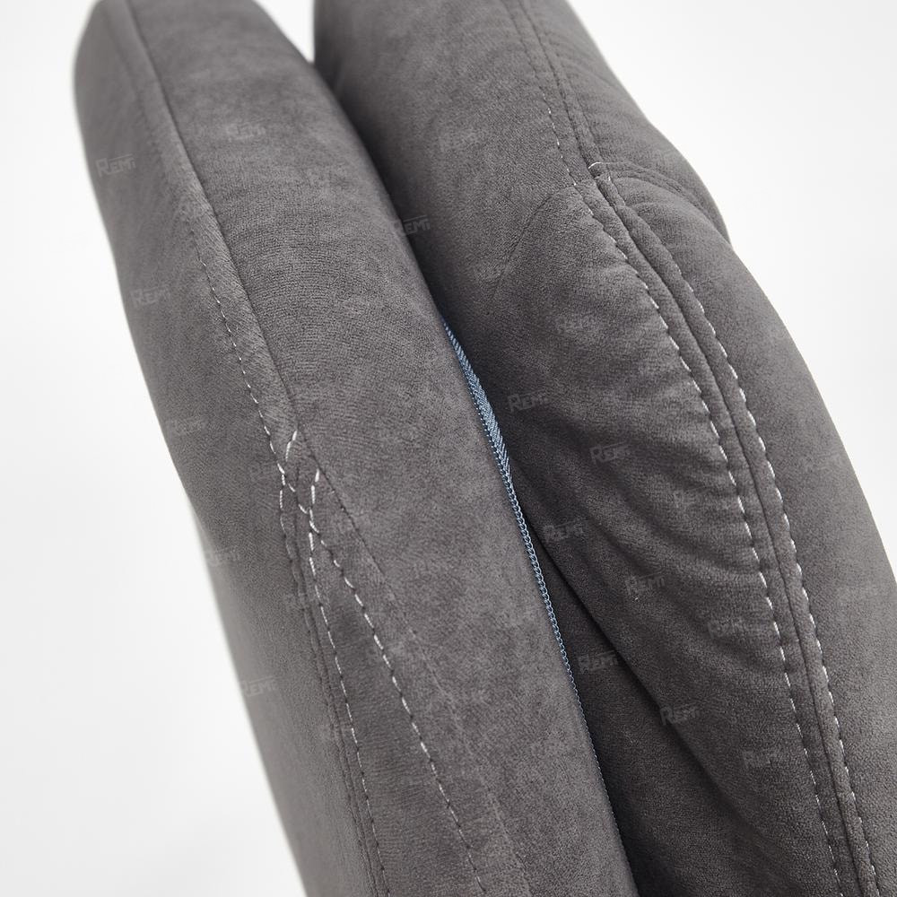 Кресло SOFTY LUX  Серый/Серый, Флок (арт. 13591)