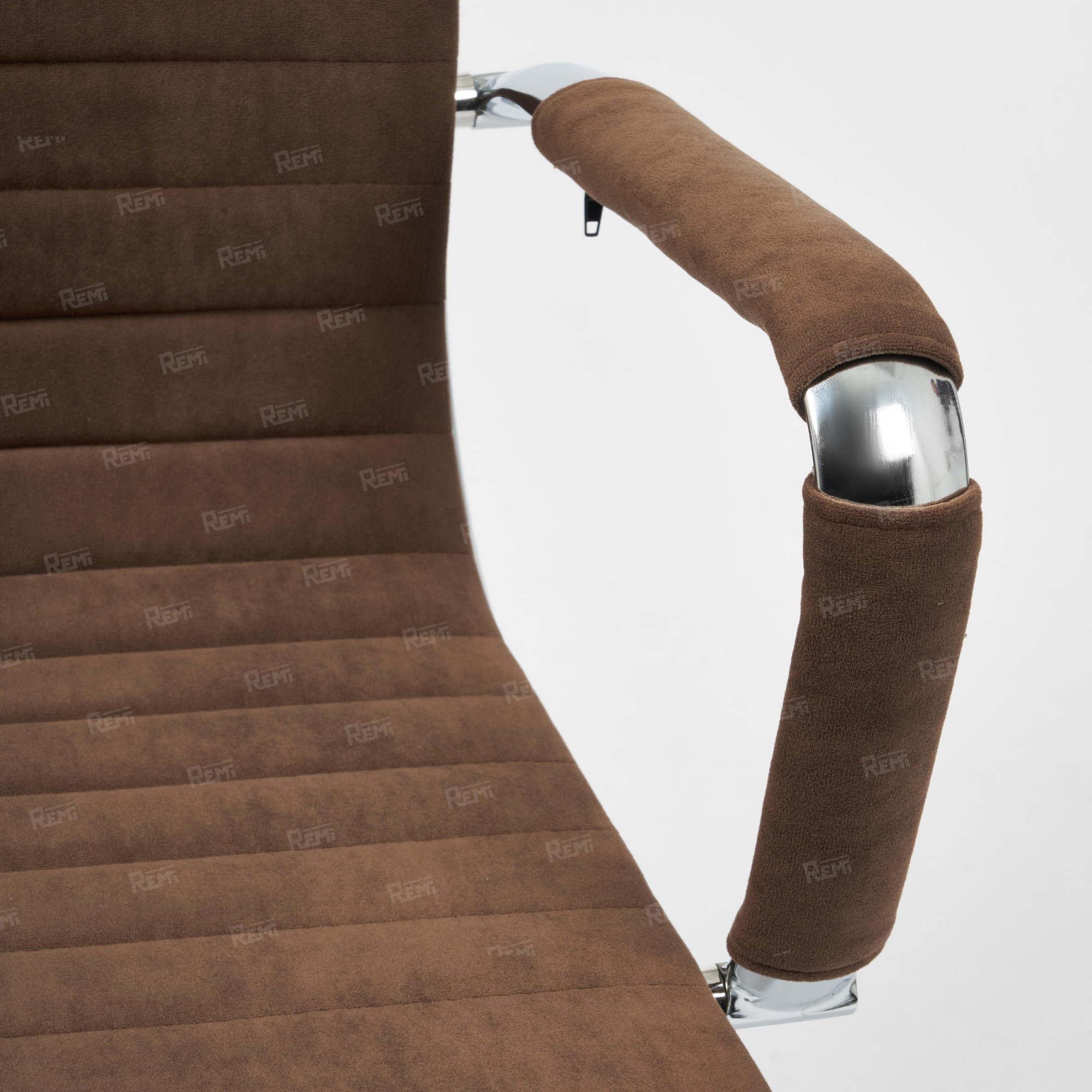 Кресло URBAN-LOW Коричневый/Коричневый, Флок (арт. 14446)