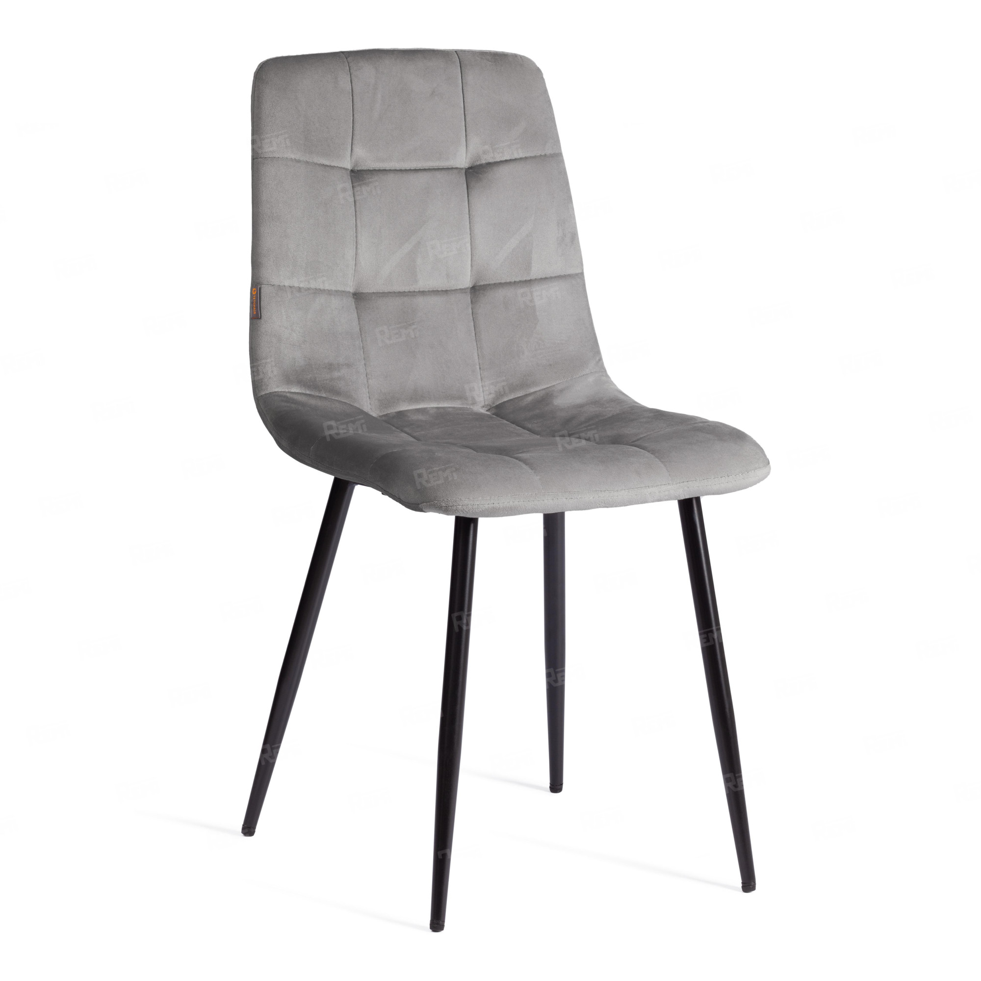 Стул CHILLY (mod. JSC-220) Серый/Серый, Велюр (арт. 24278)