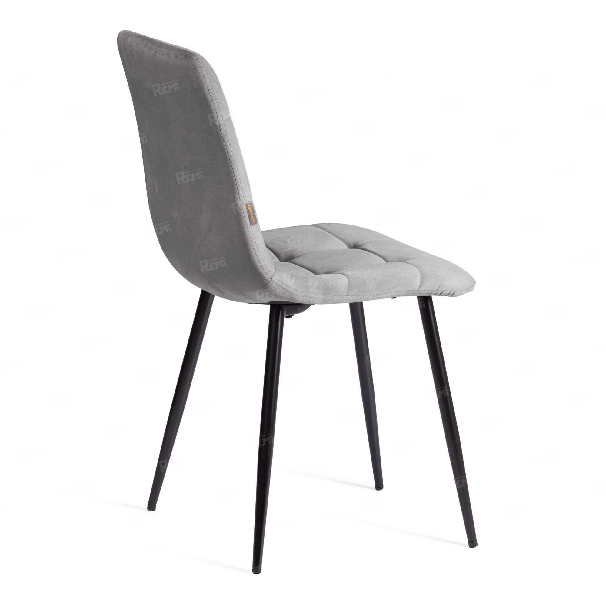 Стул CHILLY (mod. JSC-220) Серый/Серый, Велюр (арт. 24278)