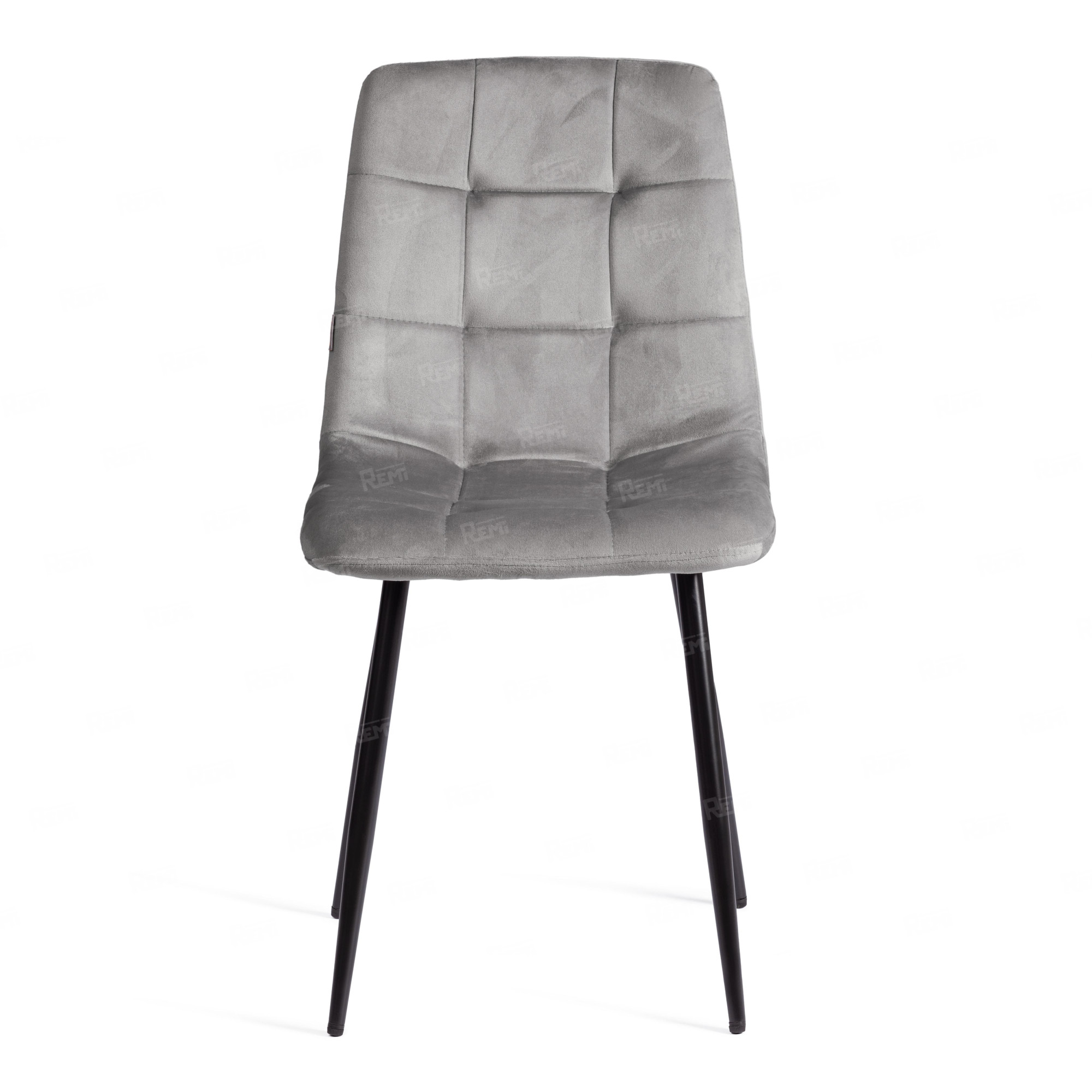 Стул CHILLY (mod. JSC-220) Серый/Серый, Велюр (арт. 24278)