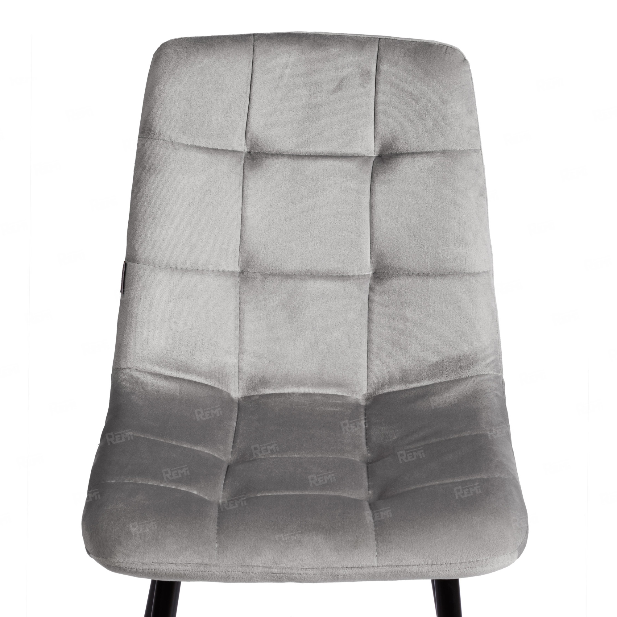 Стул CHILLY (mod. JSC-220) Серый/Серый, Велюр (арт. 24278)