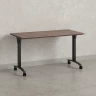 Стол складной, мобильный 1400x600x750 RM011-14x6 Дуб Апрельский шоколад/Черный
