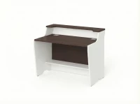 BRL RB081-120х75 Модуль прямой с вырезом, низкий 1200х748х960 Венге/Белый