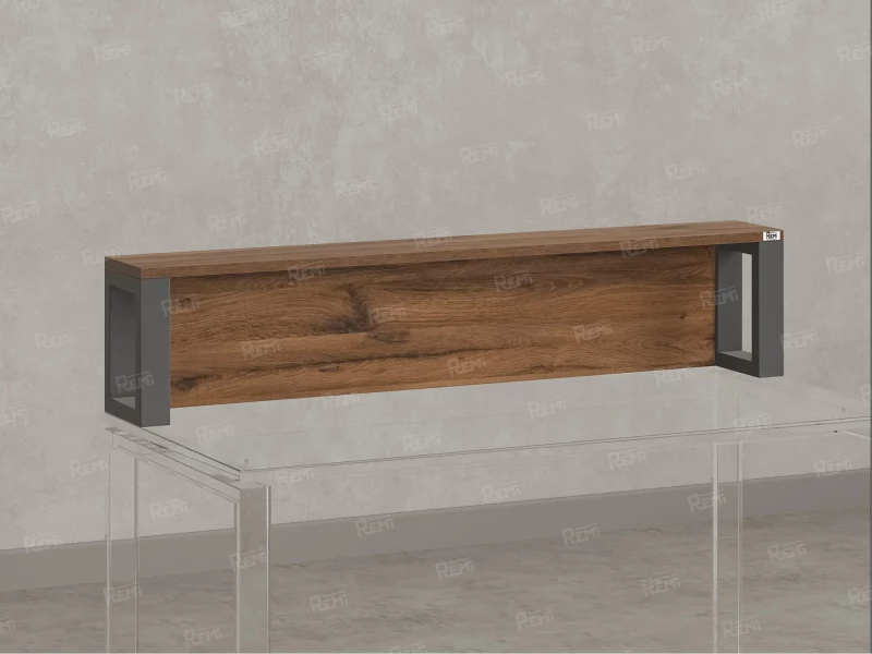 Надстройка для стола 1200x200x300 RM208-120x40 Юстус/Серый