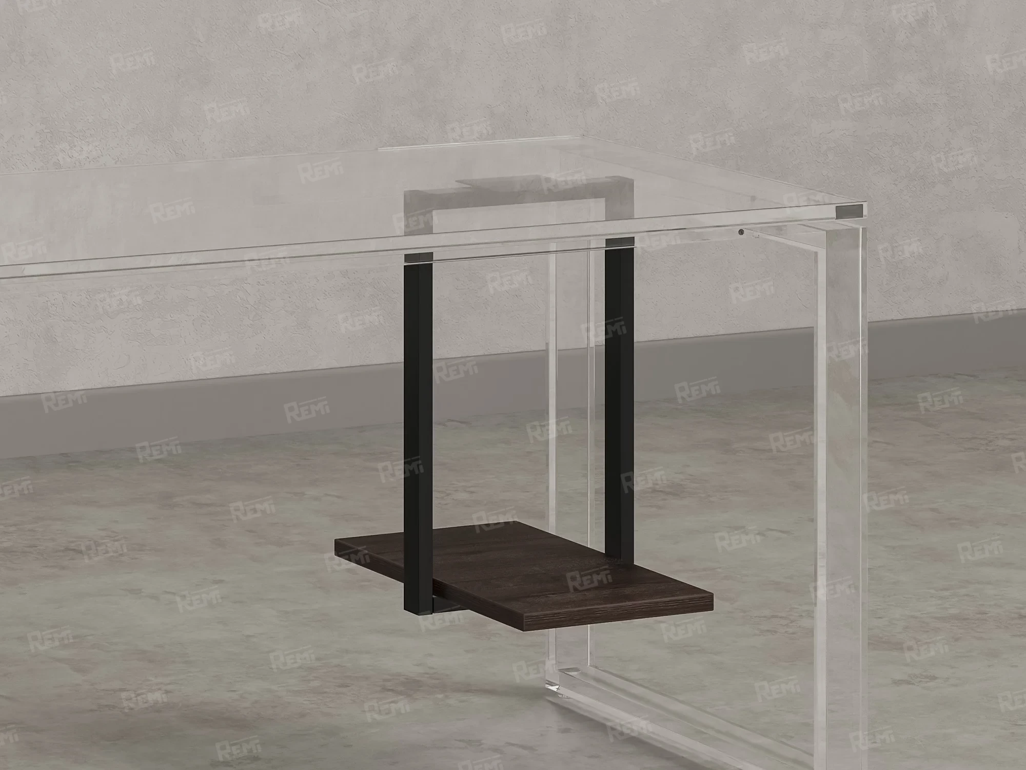 Подставка под системный блок 310x400x505 RM210-31x40 Дуб Апрельский Дуб Апрельский Шоколадный/Черный