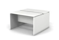 Двухсторонняя станция RE013 118x163x75 см Белый/Белый, Серия Еврова | Europe
