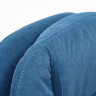 Кресло SOFTY LUX  Синий/Синий, Флок (арт. 13592)