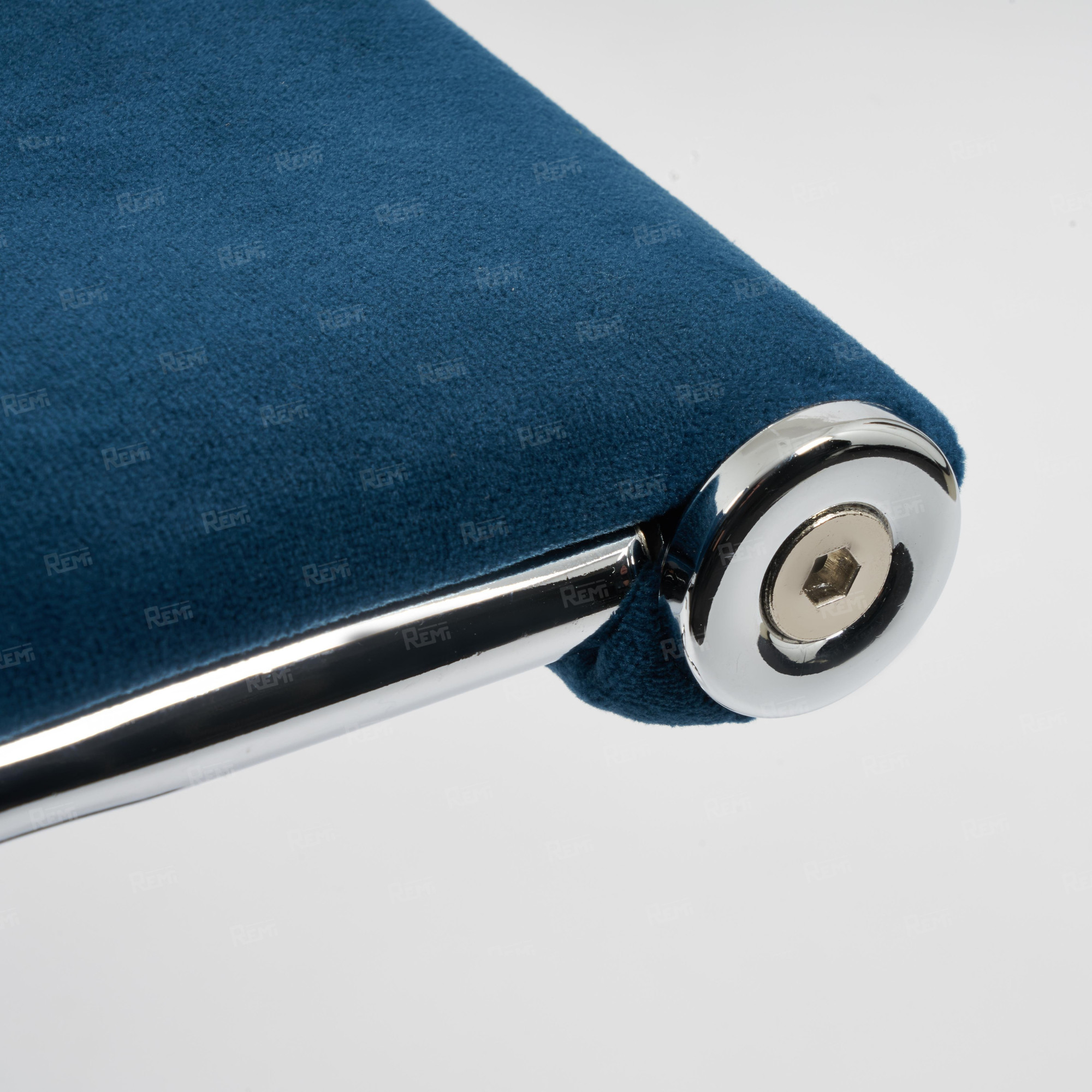 Кресло URBAN-LOW Синий/Синий, Флок (арт. 14448)