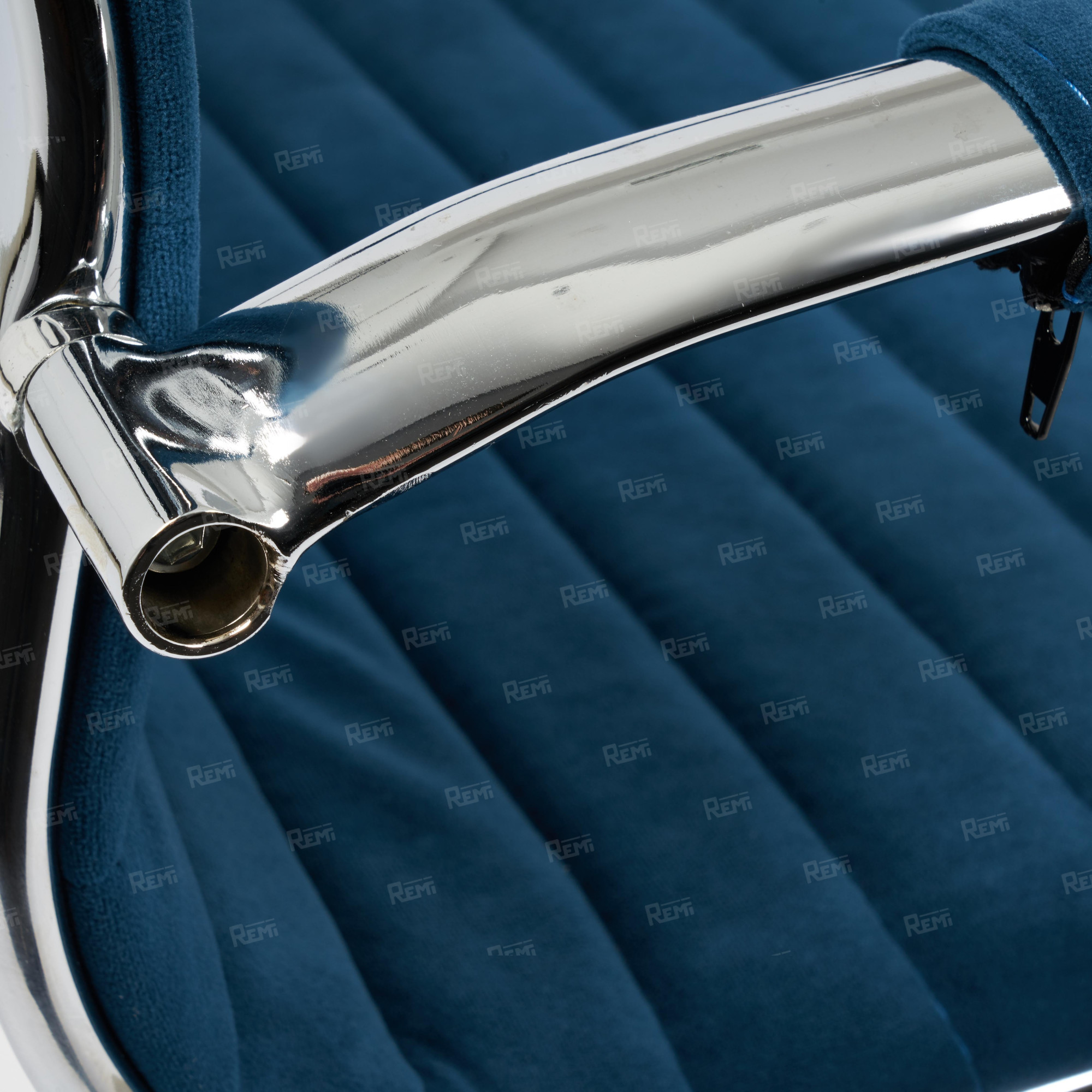 Кресло URBAN-LOW Синий/Синий, Флок (арт. 14448)