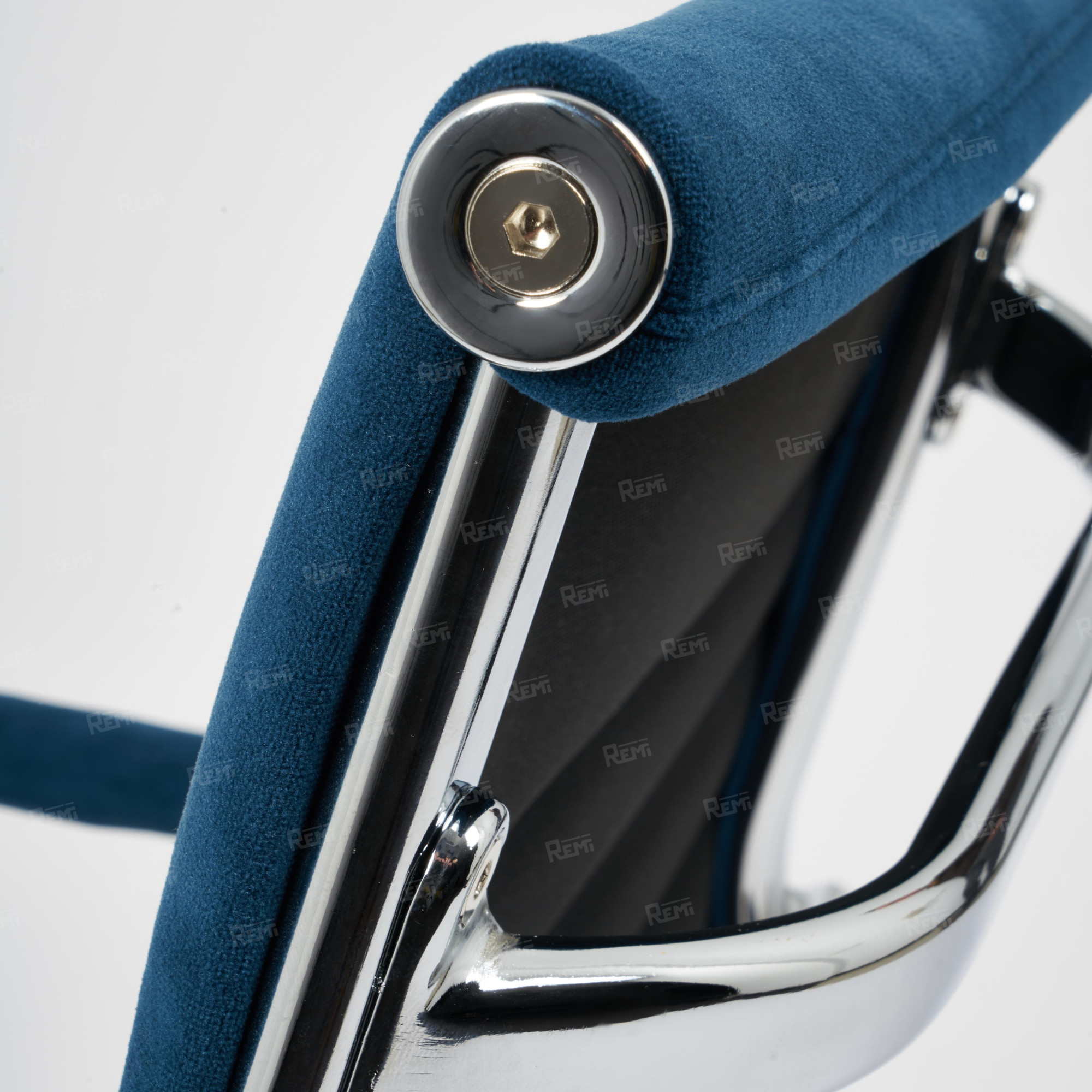 Кресло URBAN-LOW Синий/Синий, Флок (арт. 14448)