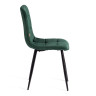 Стул CHILLY (mod. JSC-220) Темно-зеленый/Темно-зеленый, Велюр (арт. 24281)