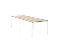 Cтол для переговоров, на П-образном каркасе 2500x1450x750 RM080-250x145 Дуб Маувелла/Белый