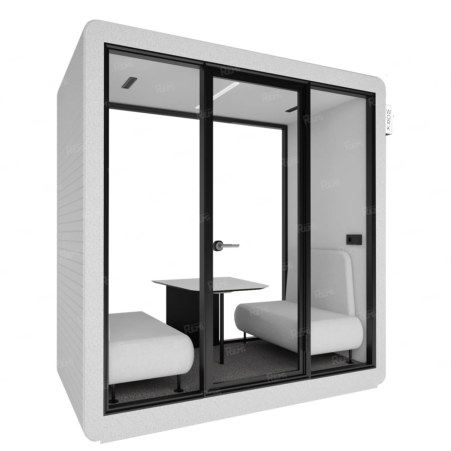 FOUR felt glass Акустические кабины 2200х1200х2366