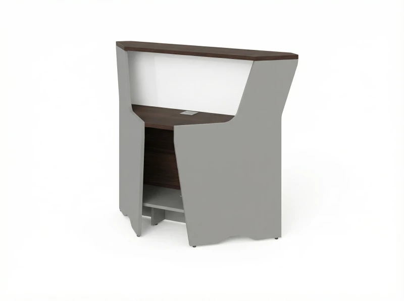 BRL RB080-99х99 Модуль угловой, высокий 994х994х1175 Венге/Серый вулканический