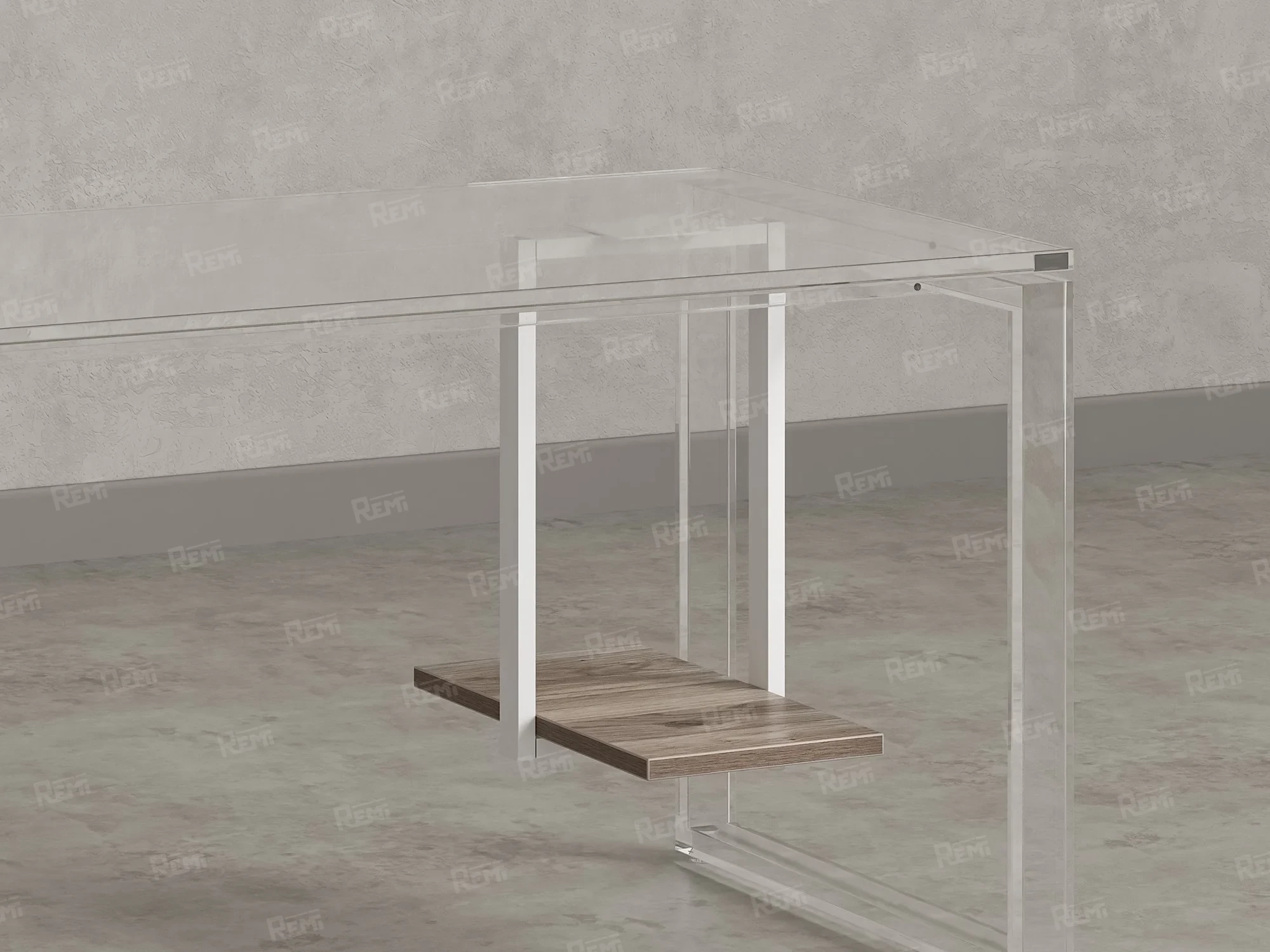 Подставка под системный блок 310x400x505 RM210-31x40 Дуб Маувелла/Белый