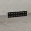 Нижний подвесной экран из металла 1600x5x300 RM203-160x30 Черный