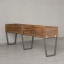 Бенч-система в 1 ряд, 2 рабочих места 5 ЛДСП экранов 3200x600x750 RM174-2-32x6 Дуб Юстус/Серый