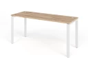 Стол прямой на металлокаркасе 1600x600x750 RTD066 Вотан/Белый. Серия Тандем / Tandem. Серия Тандем / Tandem