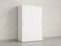 Шкаф-купе, регулируемые опоры, штанга, 1 полка 1200x600x1800 RM164-90x60 Белый/Белый