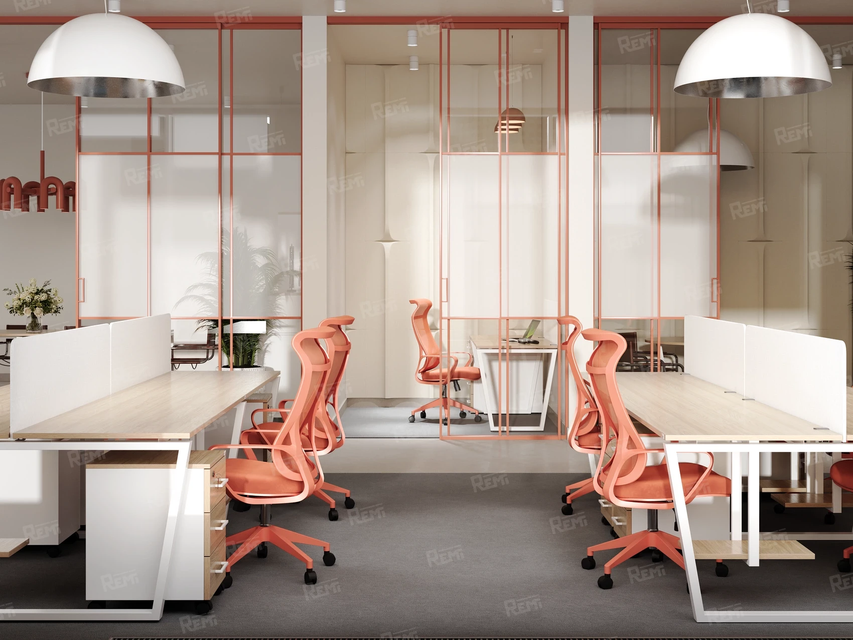 Серия РЕМИ МЕТАЛ | REMI METAL - в цвете: Вяз Швейцарский светлый/Белый