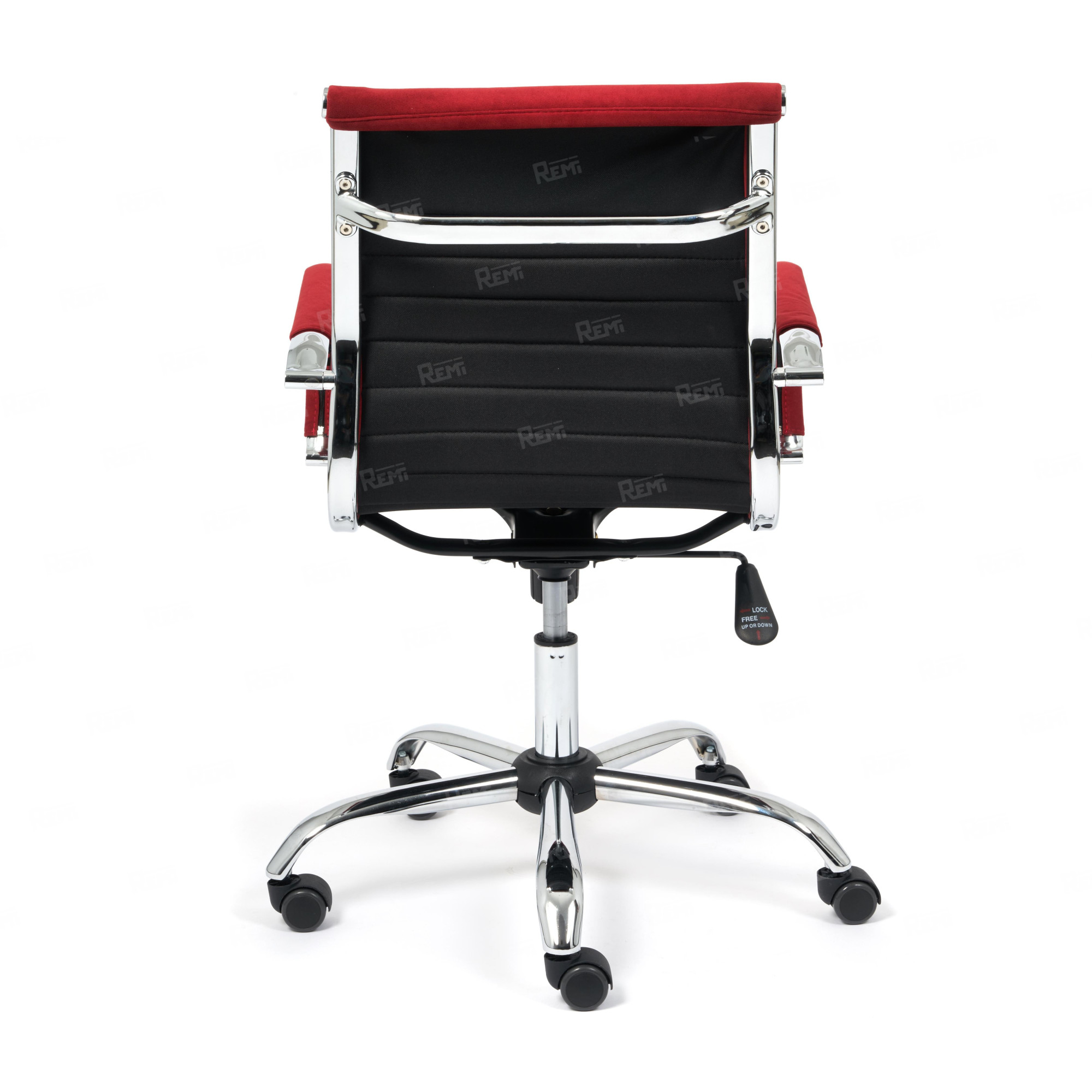 Кресло URBAN-LOW Бордовый/Бордовый, Флок (арт. 14449)