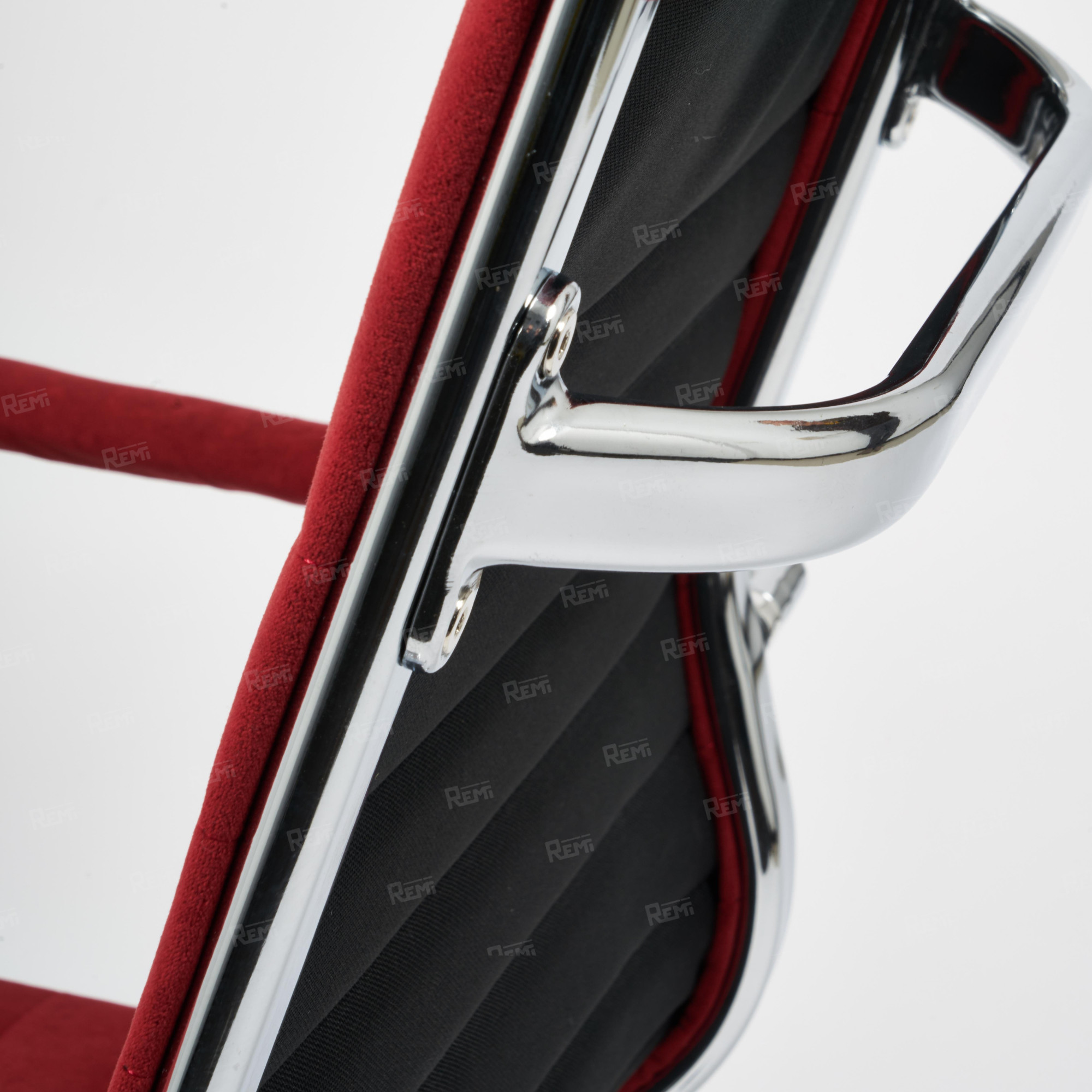 Кресло URBAN-LOW Бордовый/Бордовый, Флок (арт. 14449)