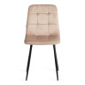 Стул CHILLY (mod. JSC-220) Бежевый/Черный, Велюр (арт. 24279)