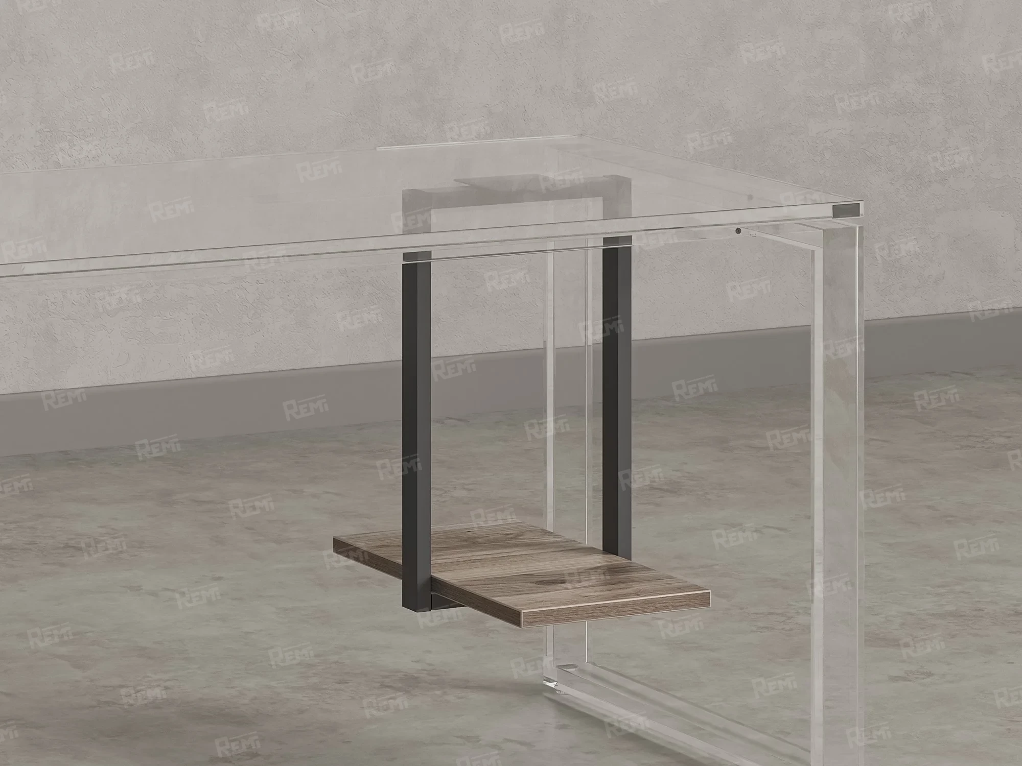 Подставка под системный блок 310x400x505 RM210-31x40 Дуб Маувелла/Серый