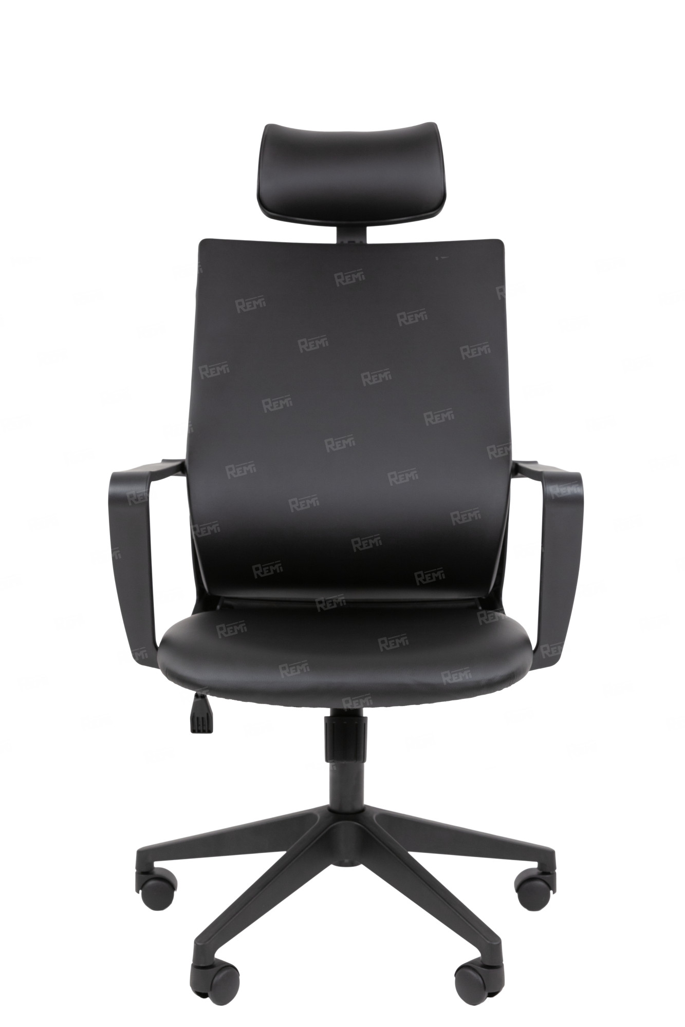 Офисное кресло Chairman 545 Россия экокожа черный