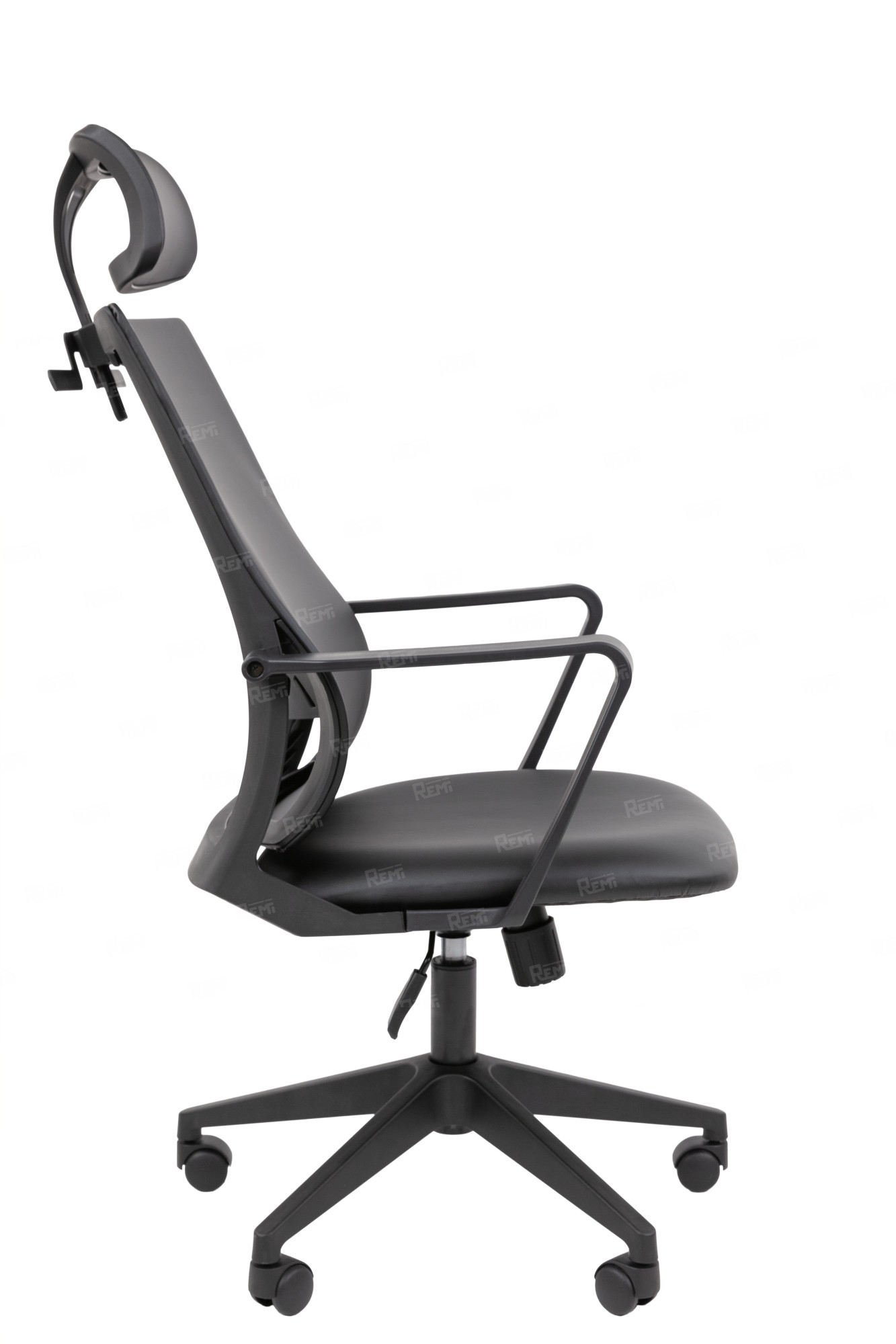 Офисное кресло Chairman 545 Россия экокожа черный