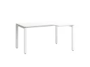 Стол угловой, П-опора, правый 1400x600/900x750, RM052-14x6-9 Белый/Белый