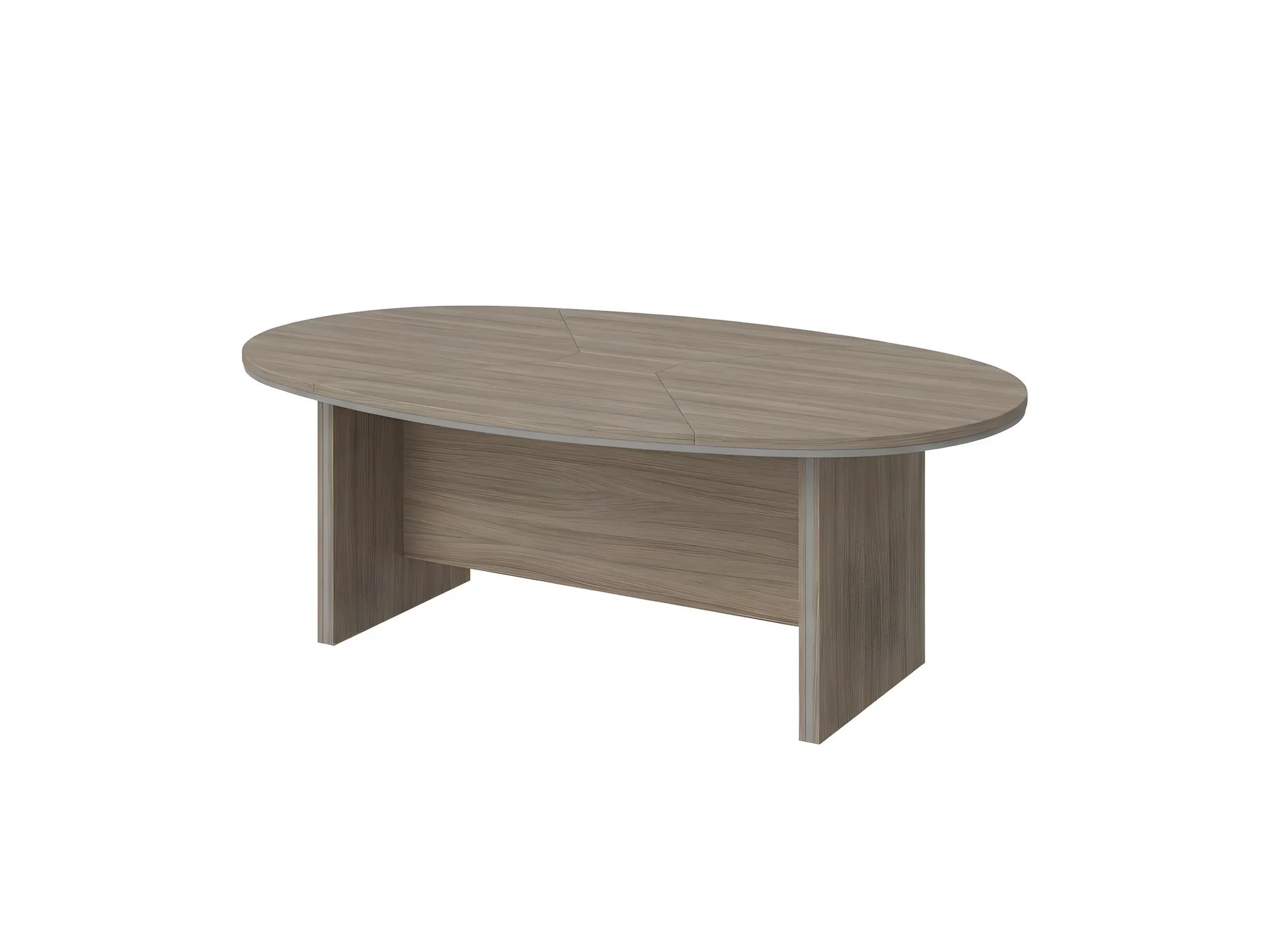 BRL RB008-216х130 Конференц-стол составной 2160х1300х740 Шорвуд/Серый вулкан-кий