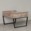 Бенч-система, 2 рабочих места, 5 ЛДСП экранов 1800x1200x750 RM172-4-18x12 Дуб Маувелла/Черный