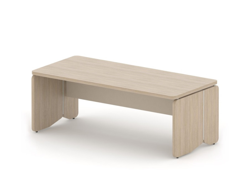 Стол руководителя RACR001 200x90x75 Сосна Аланд/Кашемир, Серия Аккорд Директор | Accord Director