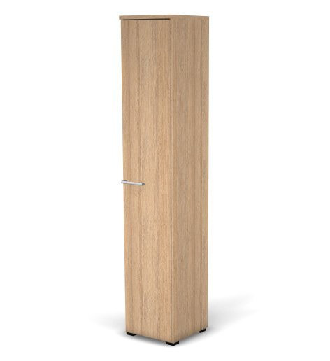 Шкаф RS122 узкий з/с xдф 41x44x211 см Швейцарский вяз, Серия Смарт | Smart