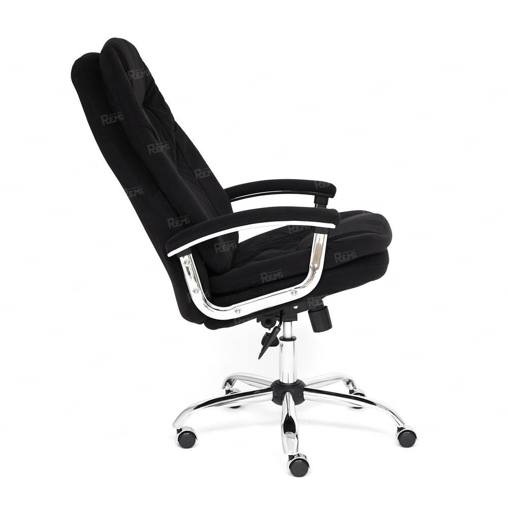 Кресло SOFTY LUX  Черный/Черный, Флок (арт. 13594)