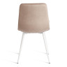 Стул CHILLY (mod. JSC-220) Бежевый/Белый, Велюр (арт. 24968)