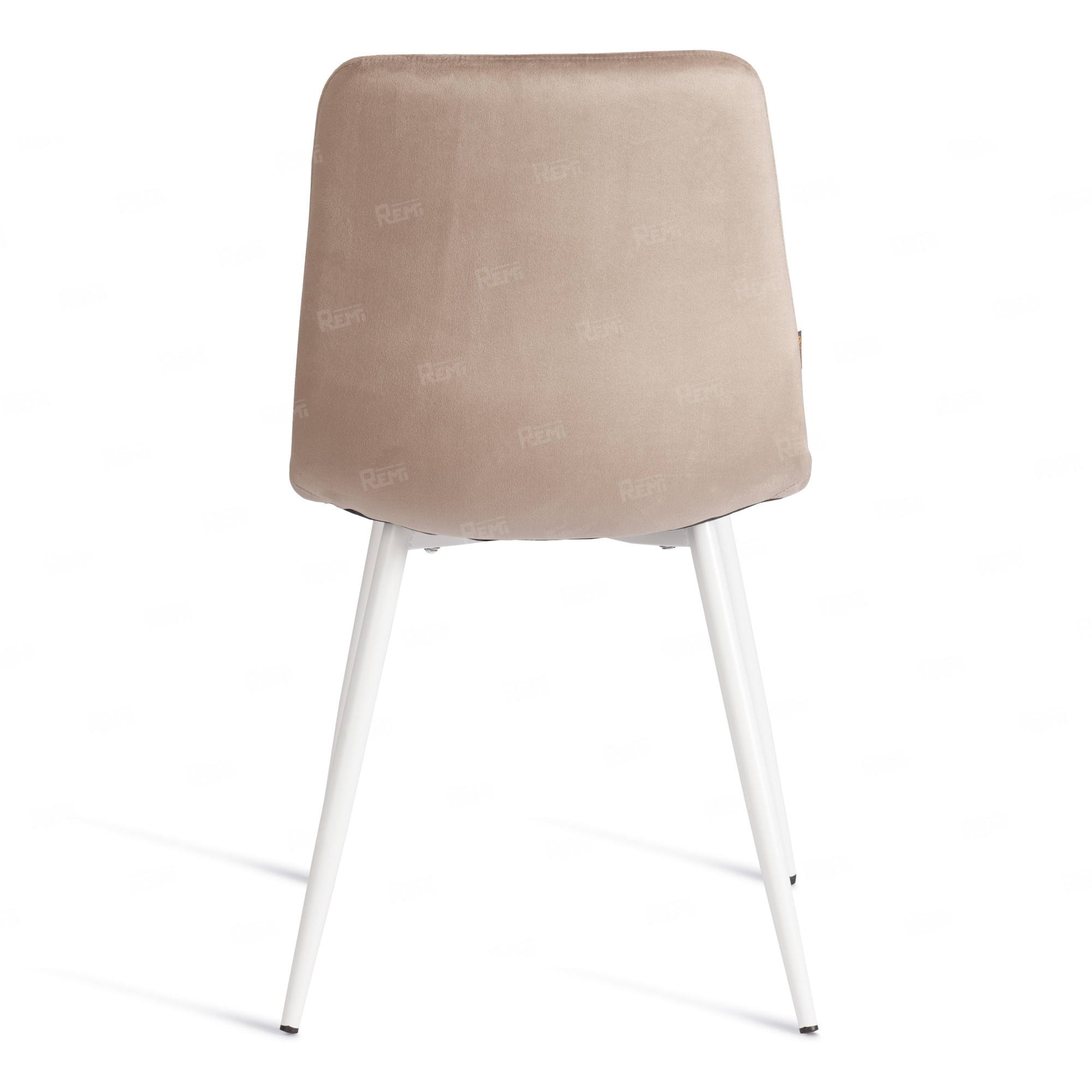 Стул CHILLY (mod. JSC-220) Бежевый/Белый, Велюр (арт. 24968)